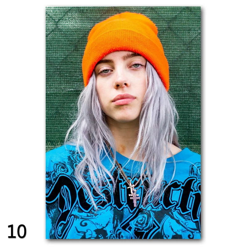 Постер Billie Eilish на Bilibili