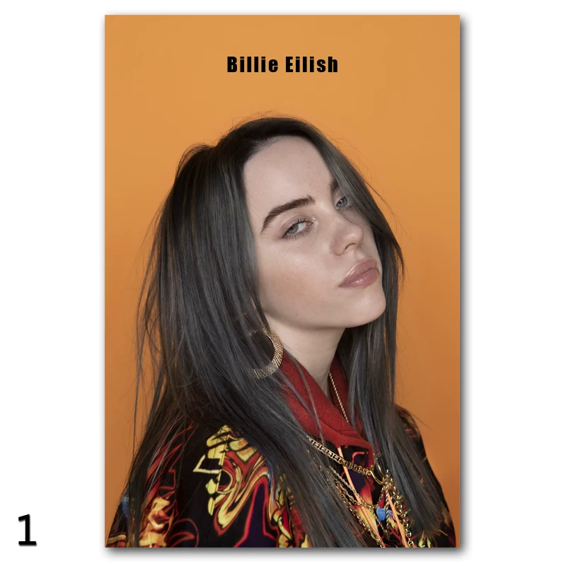 Постер Billie Eilish на Bilibili