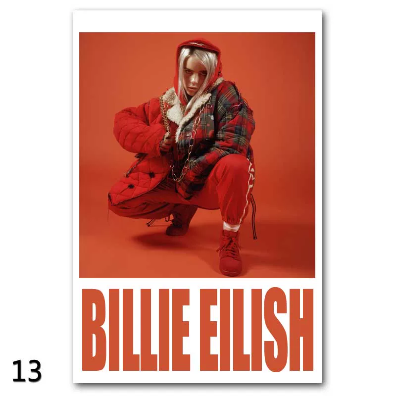 Постер Billie Eilish на Bilibili