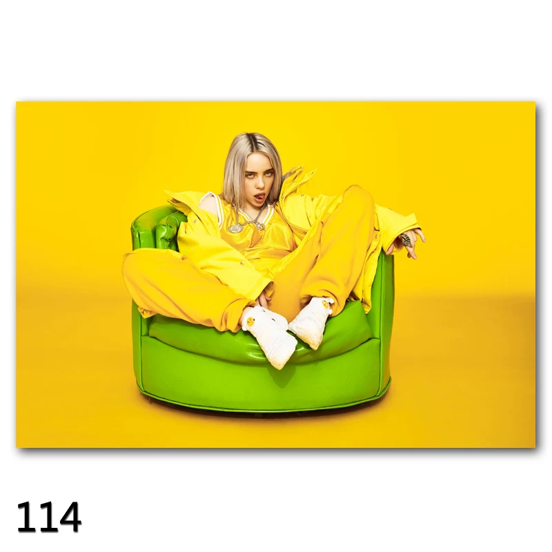 Постер Billie Eilish на Bilibili