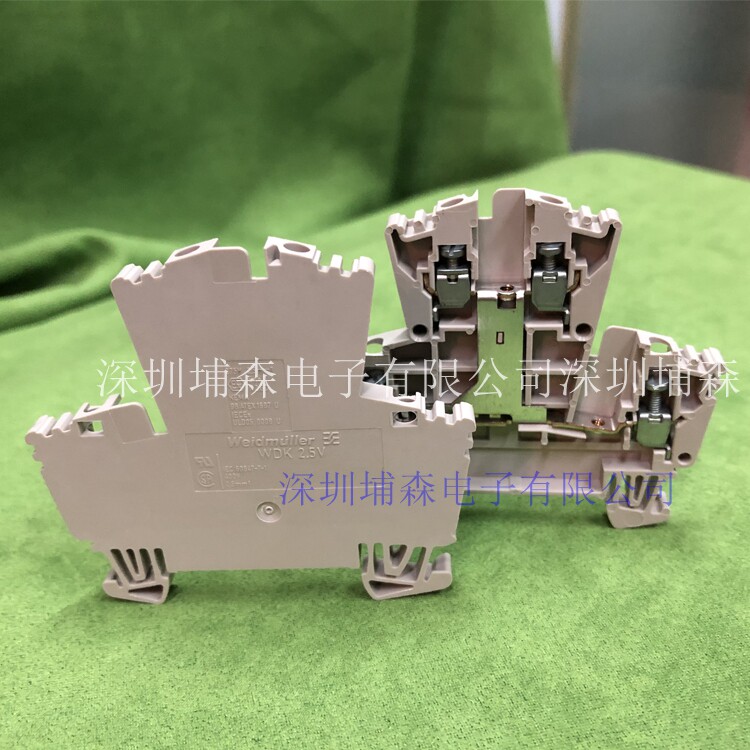 WDK 2 5V straight-through terminal Weidmüller double-layer terminal screw connection 2 5 square 102230