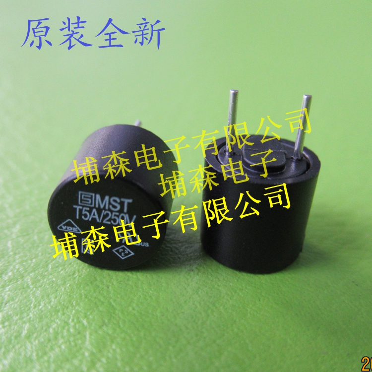MST T2A 250V imported cylindrical fuse tube slow blow 2 pins T1A 1 6A 3 15A 5A