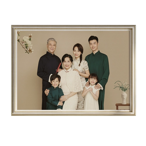 Индивидуальная семейная портретная рама подвесная стена с большой печатной печати, печати, монтажными свадебными фотографиями Свадебные фото