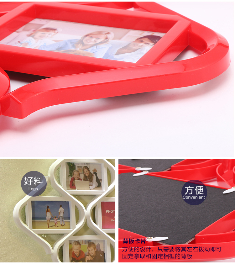 nút Tết Nguyên Đán sáng tạo có thể phát triển hình ảnh ảnh ảnh tường khung tường kết hợp khung ảnh 6 inch 7-inch trang trí khung ảnh - Khung ảnh kỹ thuật số khung ảnh điện tử sony