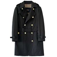 Бескочечная пряжка с черным золотом средней длинной модели