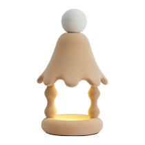 Lujia Liangpin round ball aromatherapy melted wax lamp French bedroom bedside lamp gift atmosphere lamp fireless fragrance table lamp