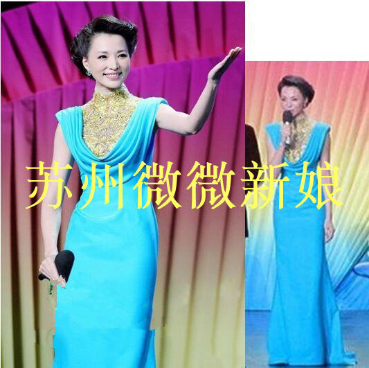 Dong Qing's Same Style Slim-Fit Dress, New Hostess Ball Gown, Cocktail Toast Dress, Birthday Party Dress