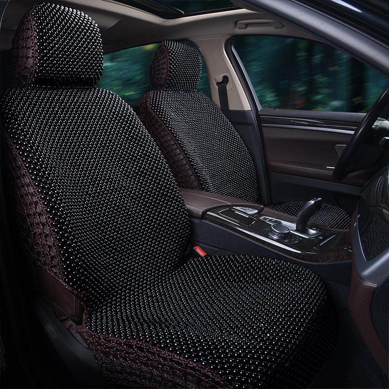 Summer wooden bead car seat cushion is specially designed for Qijun Qashqai for Jeep summer bead seat cover cold cushion