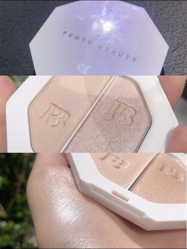 To 29.4 Fenty Beauty Rihanna Two-Tone Highlighter Lightning Dust Fire Crystal