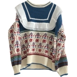 Это не очень густой, но шикарный корейский официальный сайт, тот же самый ретро -ретро, ​​засоряющий тяжелый рабочий свитер