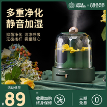Small pumpkin retro humidifier Household silent air conditioning bedroom pregnant woman baby indoor small purifying air aromatherapy