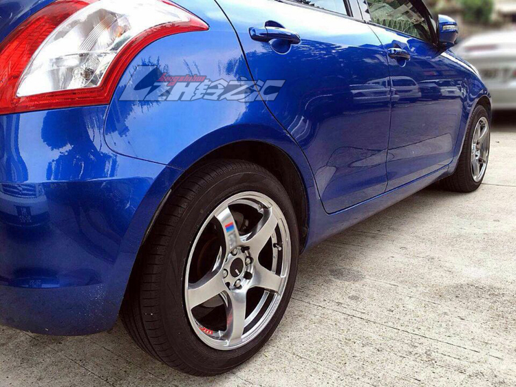 15 16 inch 17 inch mới Bánh xe sửa đổi Fit POLO Swift Carnival Feng Fan Fit GK5 Gerry V3 - Rim 	vành ô tô đẹp