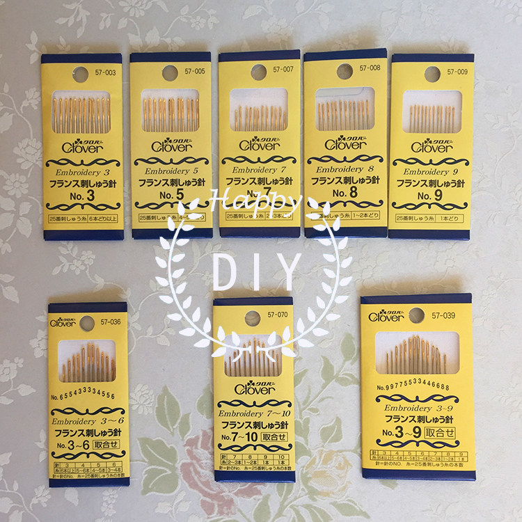 European embroidery needle French embroidery 57-039 Japan Cola (CLOVER) French embroidery needle 57-003