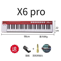 X6 Pro [EAP 128 Типы звука 61 Ключ+Педаль на педали]