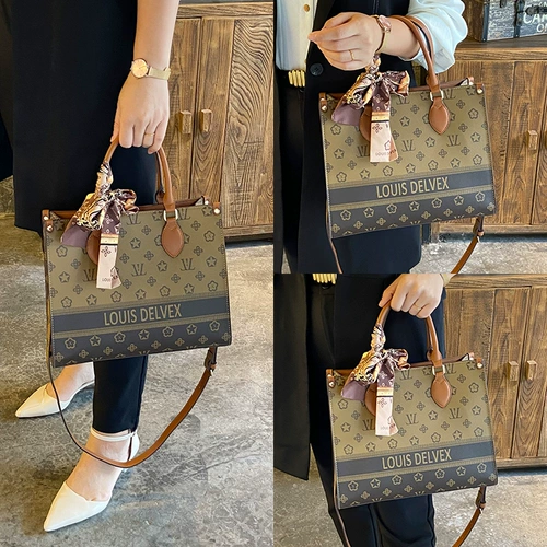 Вместительная и большая сумка через плечо, из натуральной кожи, в корейском стиле, премиум класс