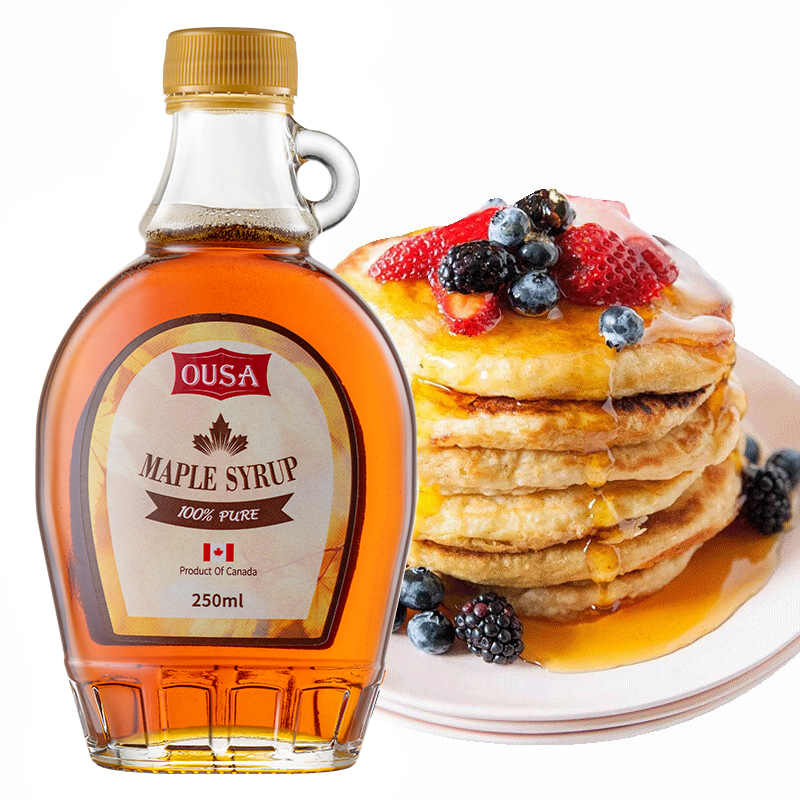Canadian original imported Osa maple syrup original baked dessert beverage raw maple syrup 250ml