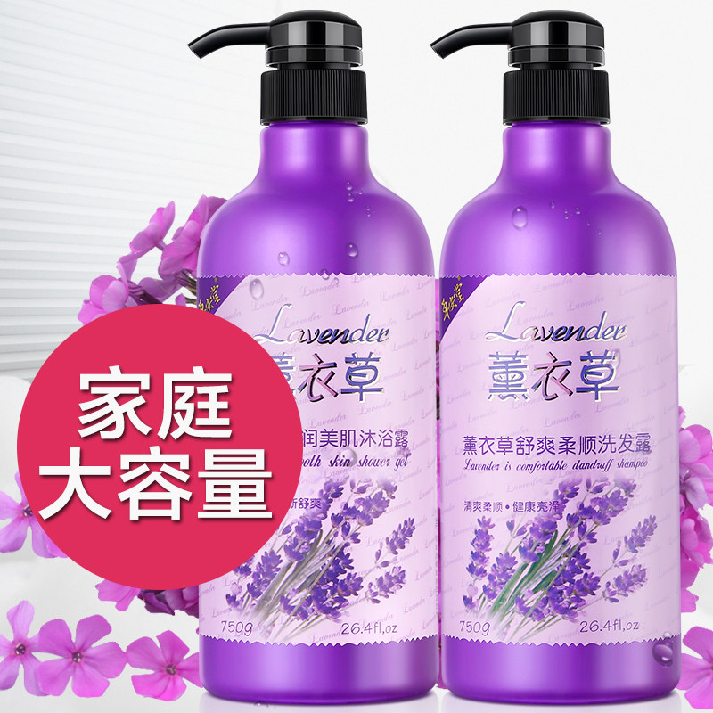 Shower gel shampoo family set women's and men's shampoo fragrance long-lasting shampoo cream bath shampoo combination
