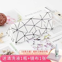 (Коробка треугольника) Линейный трехмерный рисунок белый