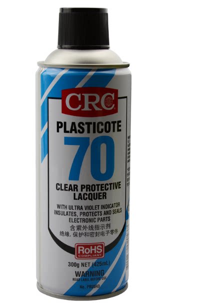 American CRC 70 self - spray anti - paint 2043 anti - moisture rubber PCB wiring board insulation paint transparent dry protector
