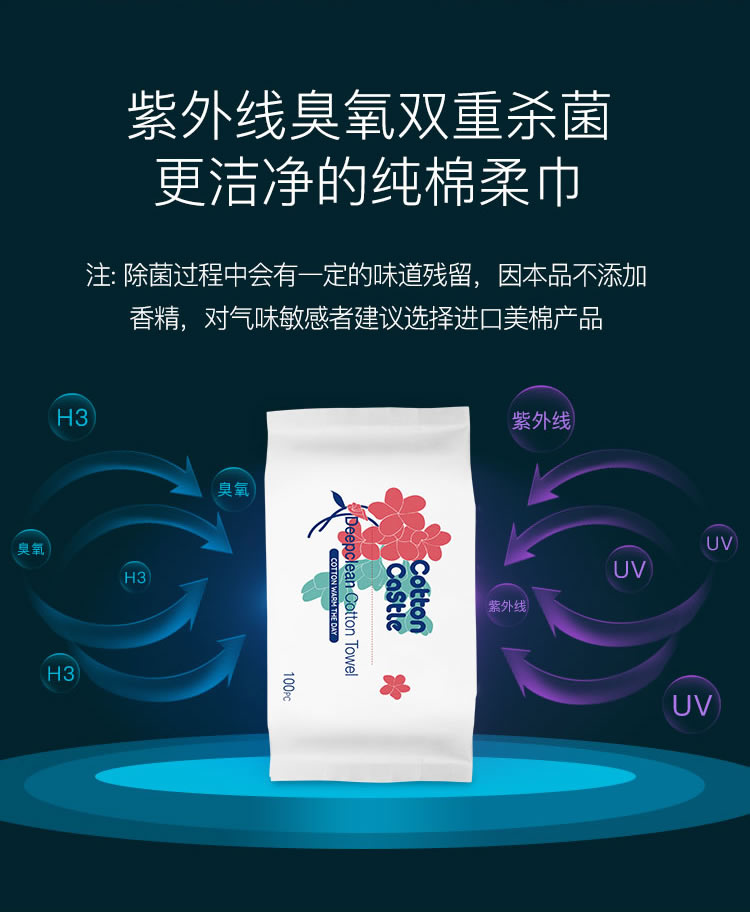 lâu đài bông của Mỹ dùng một lần mặt khăn bông khăn sạch vẻ đẹp trên khuôn mặt khăn trong gia đình vô trùng di động - Khăn tắm / áo choàng tắm khăn mặt hàn quốc