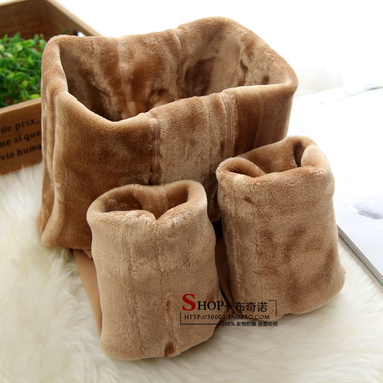 Mùa thu và mùa đông dày cộng với quần lửng nhung ấm chân ánh sáng nhân tạo vớ nữ màu thịt là quần legging đen mỏng phụ kiện thời trang nữ