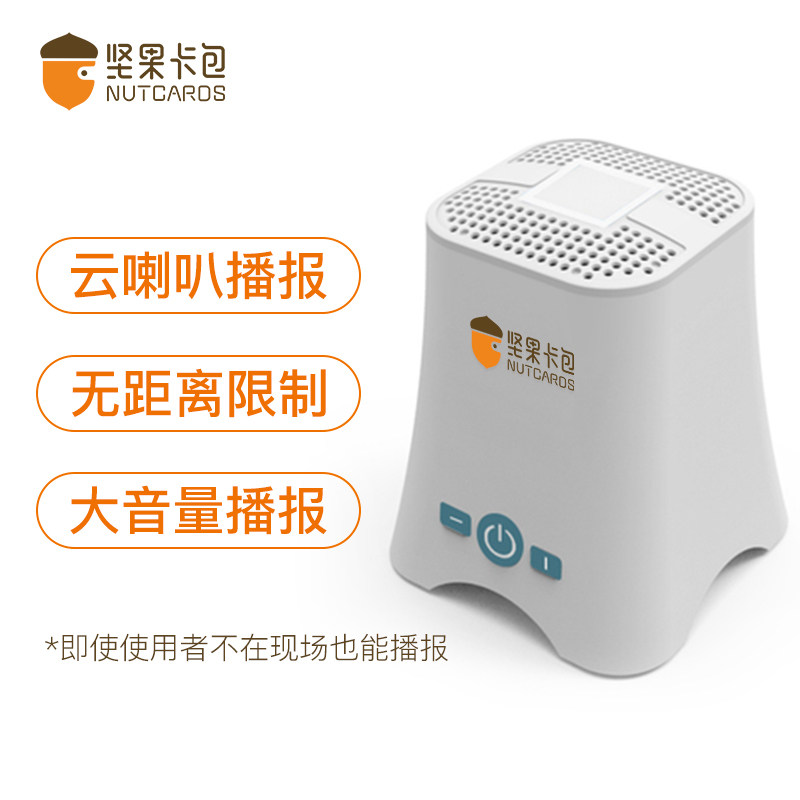 Nut card package Merchant payment to account Voice announcer Cloud speaker Payment Scan code payment Wireless smart speaker