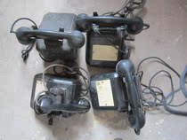 Recall the magnet of the old Chinese antique Shanghai old - fashioned liberation war hand shake telephone telephone