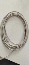 Electromagnetic shielding material Conductive rubber strip D-shaped hollow 8 0-8 0 T1 6 Material: silver-plated aluminum