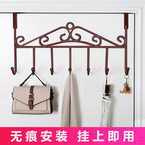 Hanging Wall Wall door rear home bedroom into the door hanging hook porch clothes adhesive hook clothes hat Wall Wall type