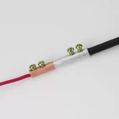 Copper wire and aluminum wire connector copper aluminum transition joint GTL-10mm2 with screw no hydraulic clamp civil aluminum wire