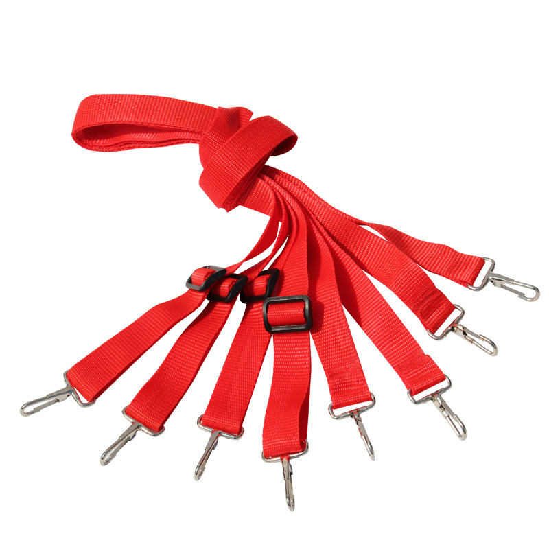 Nhạc cụ trống trống rộng 3.6CM có dây đeo màu đỏ với trống nhỏ có đai trống Trống trống có phụ kiện trống Capo đàn guitar