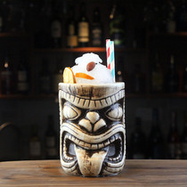 Ceramic mask cup Tiki cup creative TIKI MUG Tiki cup Hawaiian cocktail cup Martini cup