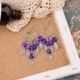 Duowei thiểu số phong cách bohemian retro các tính năng giả ngọc lam bướm chuông mặt dây chuyền bông tai nữ trang sức - Vòng đeo tay Clasp