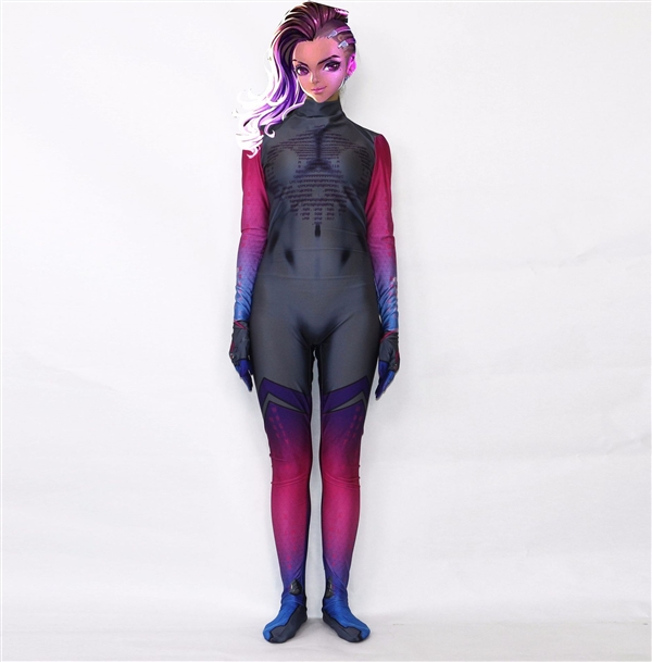 Game anime cosplay Xiêm bó sát cơ thể Xem tiên phong D.VA Song Hana Quần áo bóng đen Z06 - Cosplay cosplay pokemon