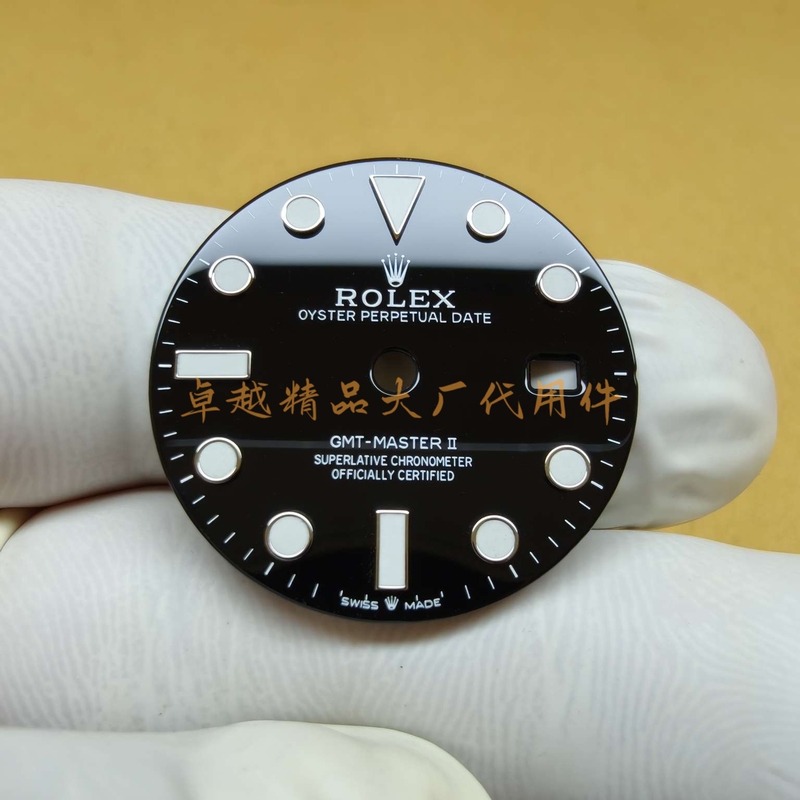 Greenwich Dial, Coke Ring Dial, Inter Milan Dial with Blue and Black Ring, 3285 Movement Replacement Dial for C Factory and Vs Factory Greenwich Dial, Coke Ring Dial, Inter Milan Dial with Blue and Black Ring, 3285 Movement Replacement Dial for C Factory and Vs Factory