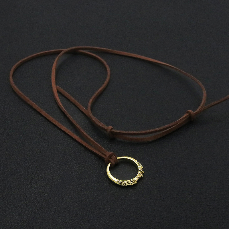 Elden Ring Spirit Horse Whistle Ring Ranni Contract Brooch Metal Badge Necklace Decoration Props