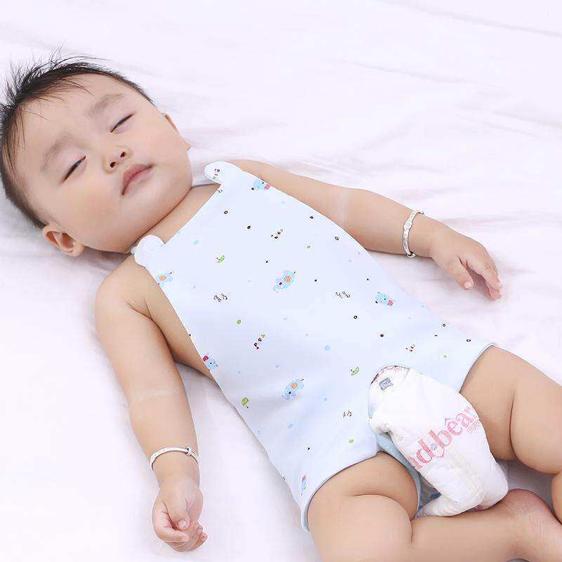 Cotton era baby cotton apron with feet