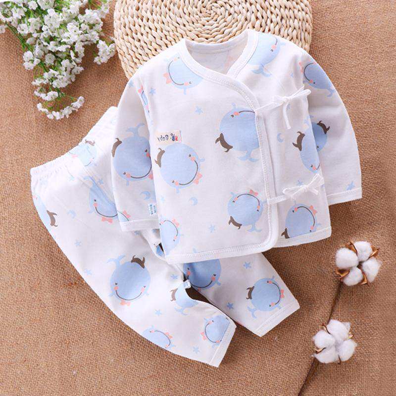 Cotton era baby clothes spring and autumn suits baby monk clothes newborn baby clothes autumn and winter newborn underwear