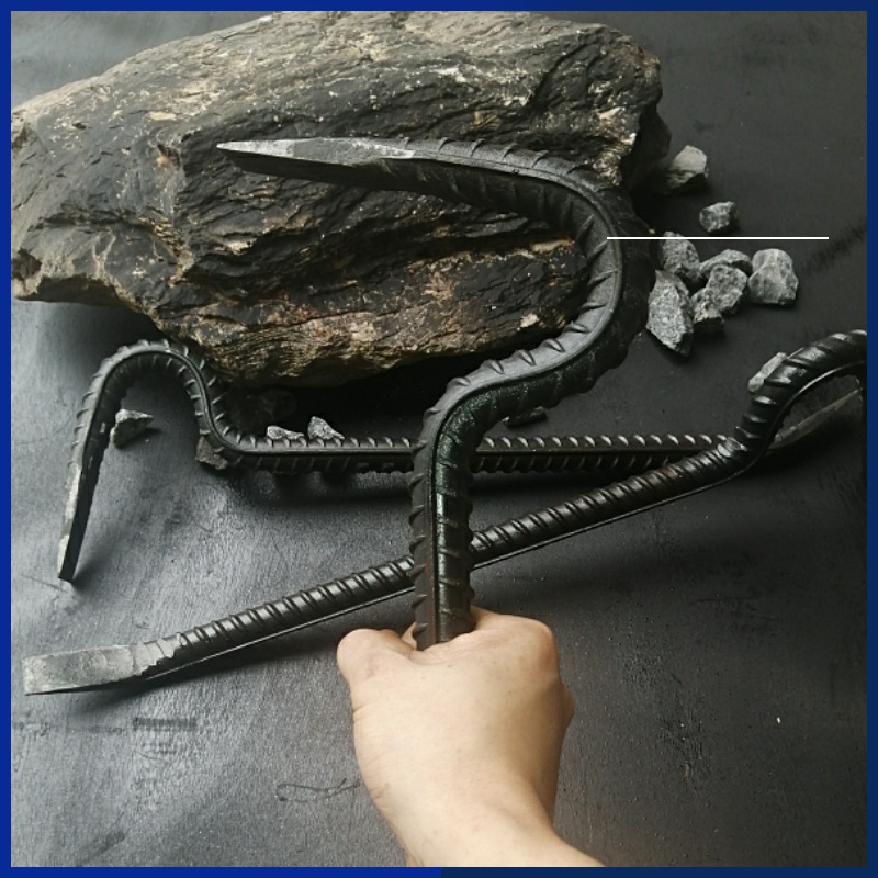 Week Master's woodwork Demolition Die Crowbar Goose neck shaped pry steel material made of prying sticks to pry the nail