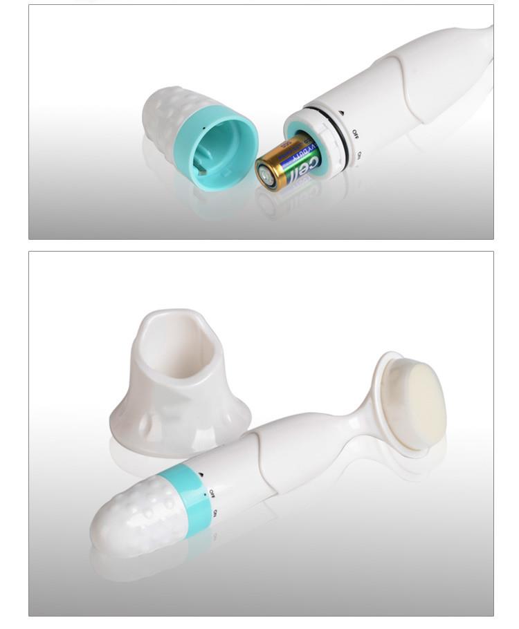 專用雙效震動按摩潔面儀洗臉刷去黑頭毛孔清潔器電動洗臉機韓國神