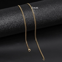 Gold 3mm+40cm