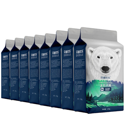 斗牛犬成犬小型幼犬通用狗粮40斤