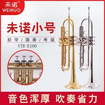 Weinuo College Student Trumpet B Flat Beginner Grade Exam Performance Band Children Adult Brass Instruments