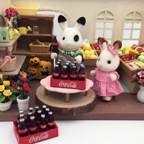 1 12 Mini Food Play Home Food Play Scene Accessories-Coke Set