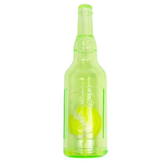 Pet sound toy tennis bottle toy small and medium dog toy tpr tennis bottle sound toy interactive bottle