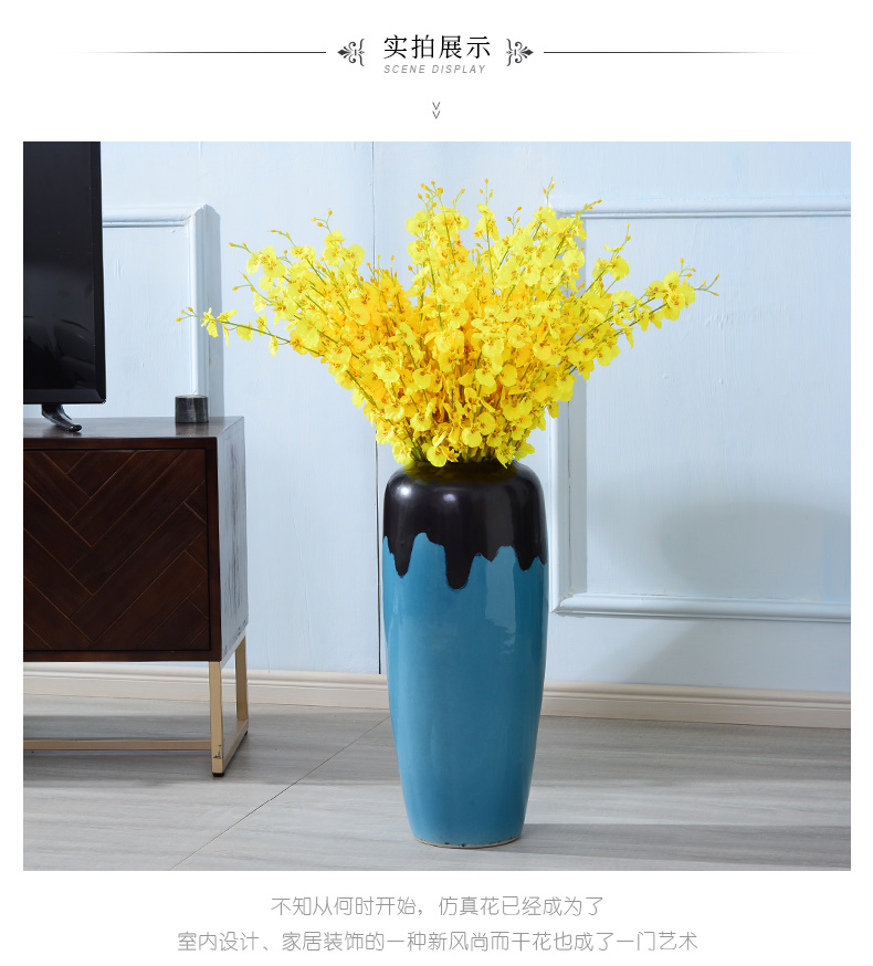 North European vase furnishing articles simulation of clever ideas sitting room ground dried flower arranging flowers decorated large POTS contracted