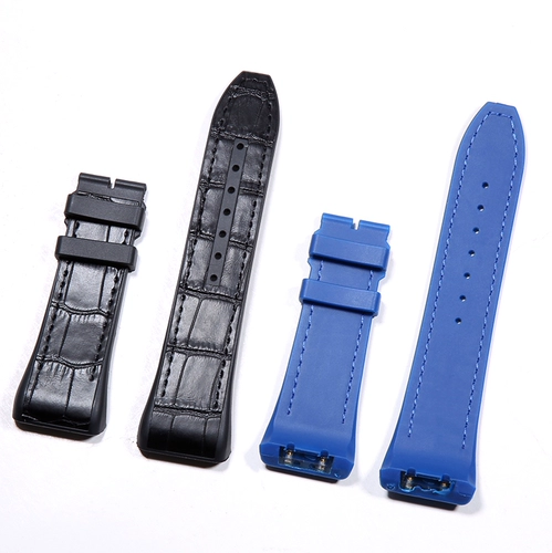 Адаптированный FM Frank Mueller v45 Watch Banded French Silicone Silicone Spirit Nepent