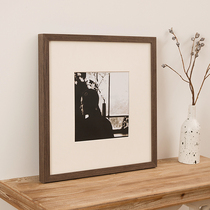 The square solid wooden frame hanging wall 33 38 50 calligraphy framed country frames framed the frame and framed the boxes to customize any size