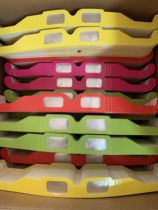 Firework Glasses 3D Firework Glasses Rainbow Glasses Paper Glasses Music Festival Symphony Glasses