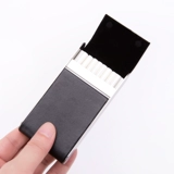 Оригинальный длинный ультратонкий портсигар из нержавеющей стали подходит для мужчин и женщин, подарок на день рождения